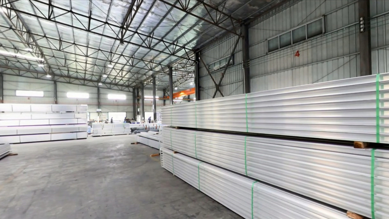Extruded aluminium profiles warehouse360-degree panoramic fixed point