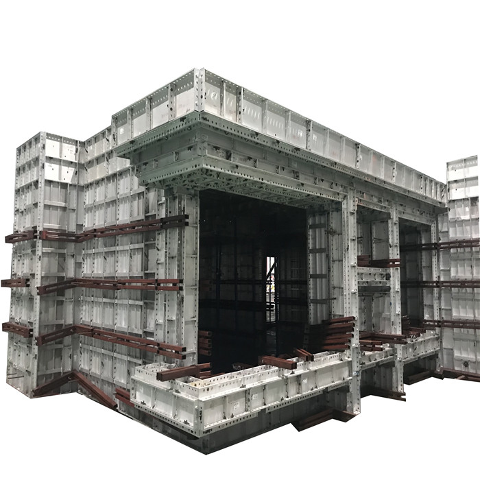 Aluminum Framework Elevator Shaft Third Aluminum Formwork for Concrete Construction