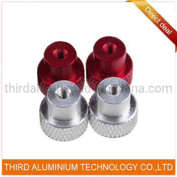 Custom Cnc Aluminum Parts Red Anodized Supplier