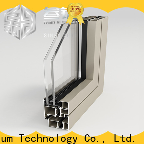 Custom aluminium profiles turkey third suppliers for doors