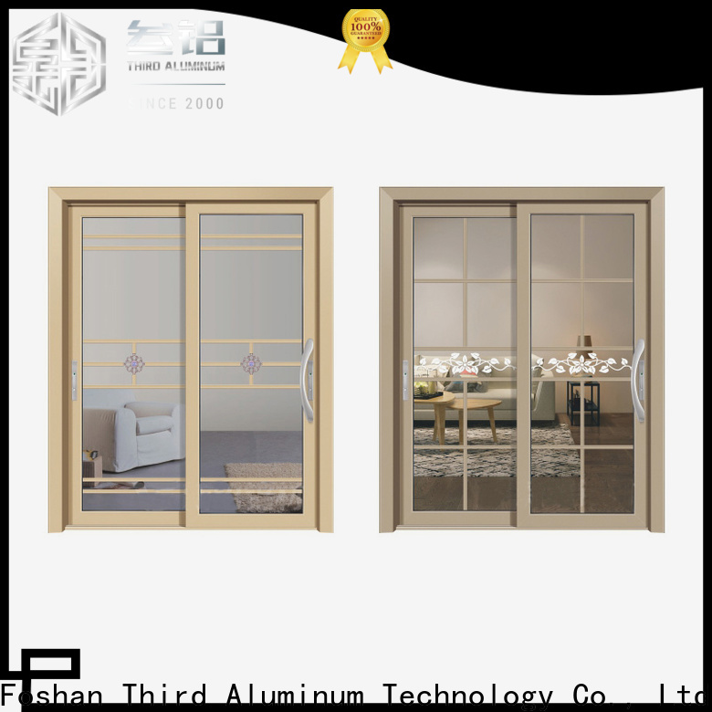 Third Aluminum integrated build it aluminium windows supply for handleless kitchen