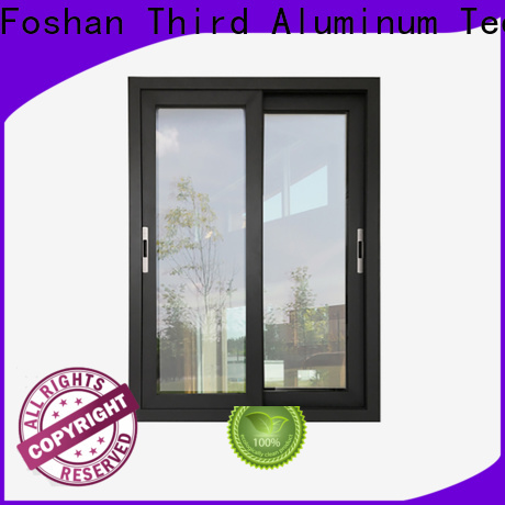 Top aluminum double glazed windows anodized suppliers for glass