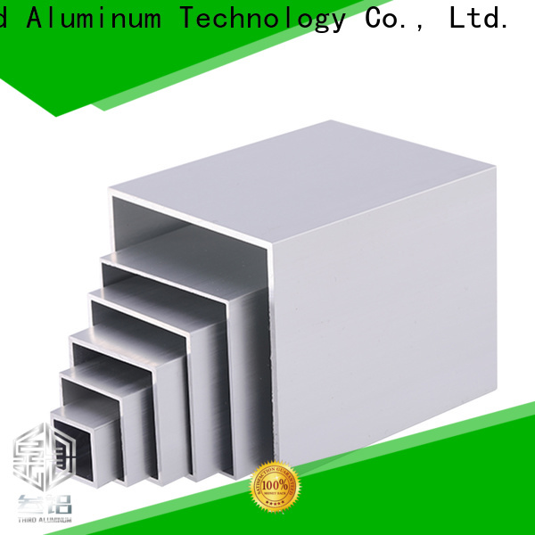 Third Aluminum New aluminium profile 40x40 manufacturers for doors