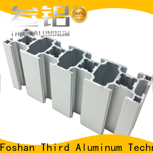Third Aluminum rail aluminium profile cutting suppliers for doors
