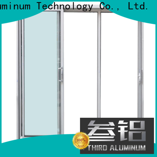 Third Aluminum bifold aluminum profile price list supply for living