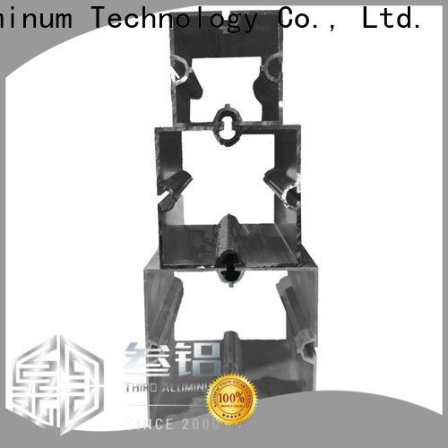 Third Aluminum heatsinks l shape aluminium profile factory for doors
