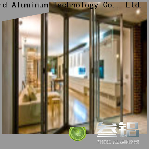 Top aluminium profile systems suppliers third supply for glass