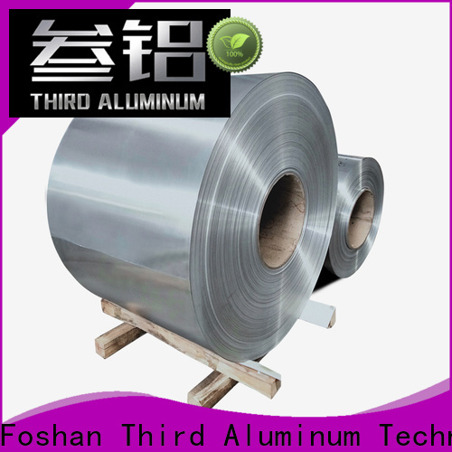 Third Aluminum h22 pvc coil stock factory for stairs