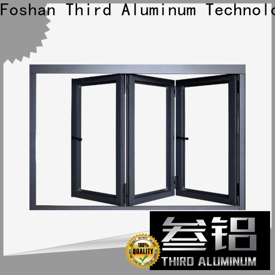 Third Aluminum room window aluminum profile suppliers for glass railing